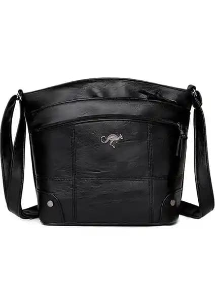 Yongtai Ruichihu Kadın Yumuşak Deri Postacı Çantası Günlük ve Şık Kullanım İçin