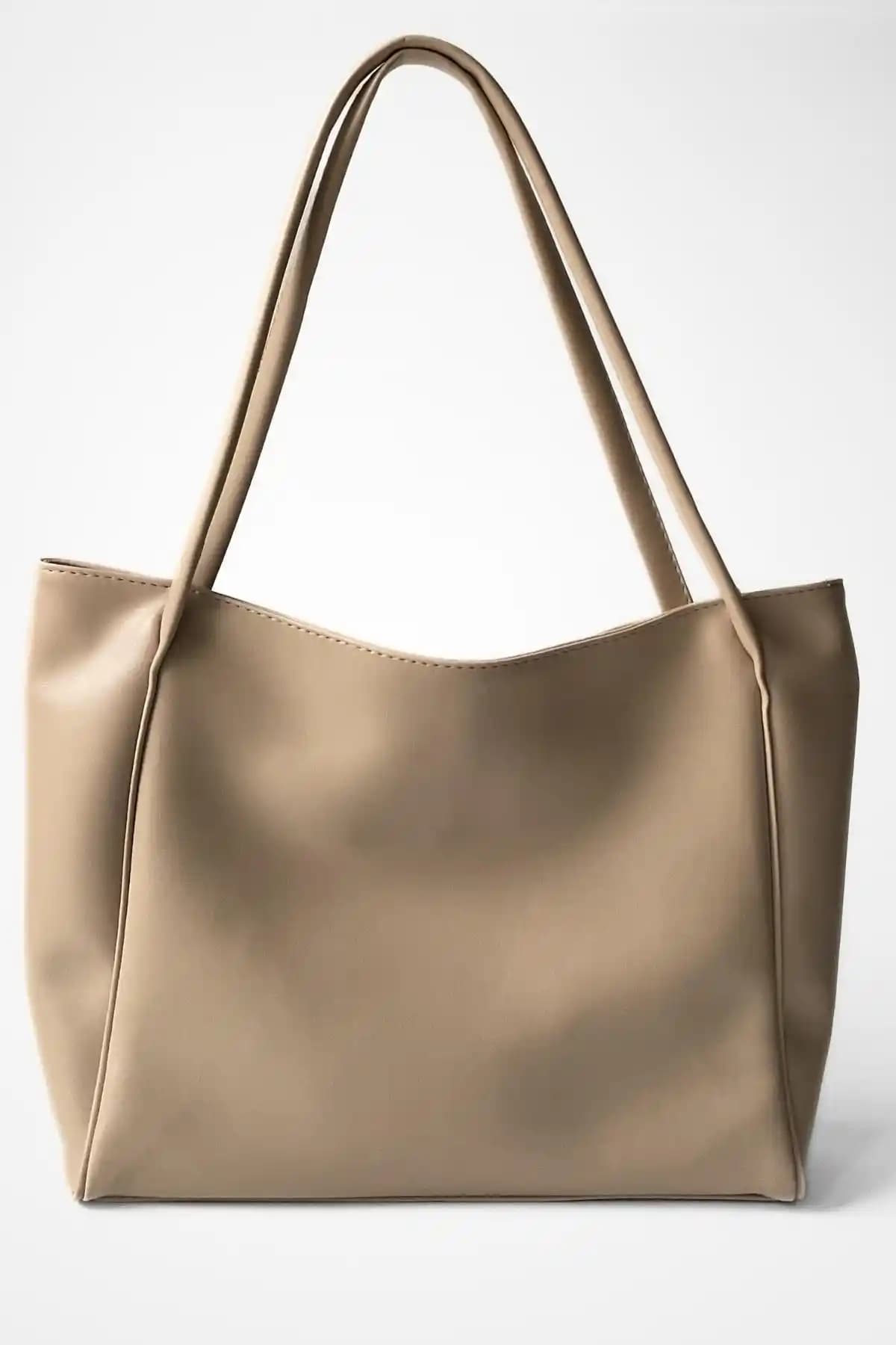 Yuka Atelier Nou Çift Saplı Shopper Çanta: Şık ve Uygun Fiyatlı Günlük Kullanım Çantası