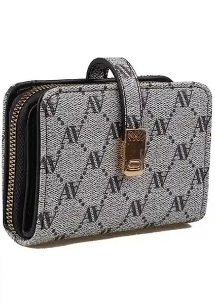 Kadın Cüzdanları Karşılaştırması: Armine Gri Noktalı Desen ve HKY 214 Modelleri