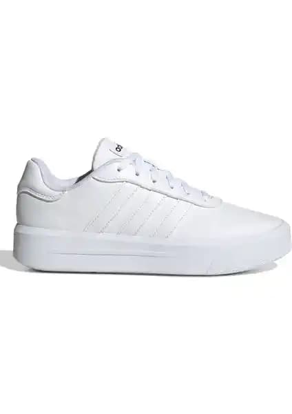 Adidas Court Platform ve Hoops 3.0 K Beyaz Spor Ayakkabıları Karşılaştırması