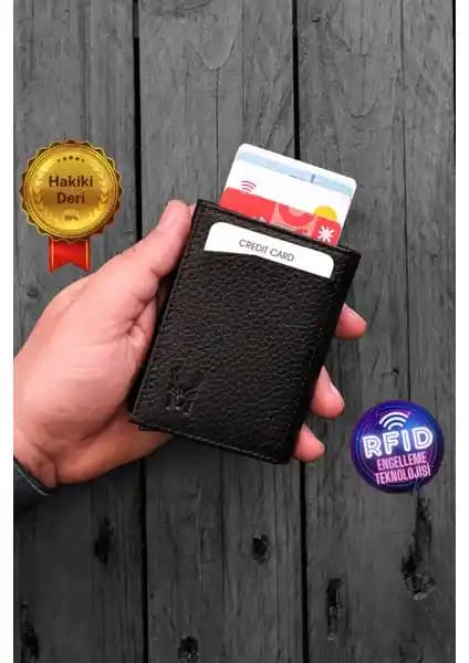 Modica Erkek Siyah Deri Cüzdan ve Kartlık Karşılaştırması