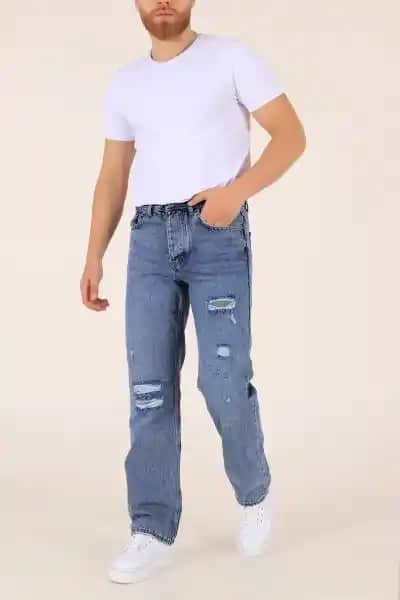 Erkekler İçin Bol Yırtık Pantolon Modası ve Stil İpuçları