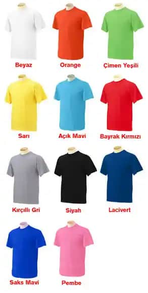 Tişört Renkleri ve Moda Dünyasındaki Yeri: Stil ve Psikoloji Perspektifi