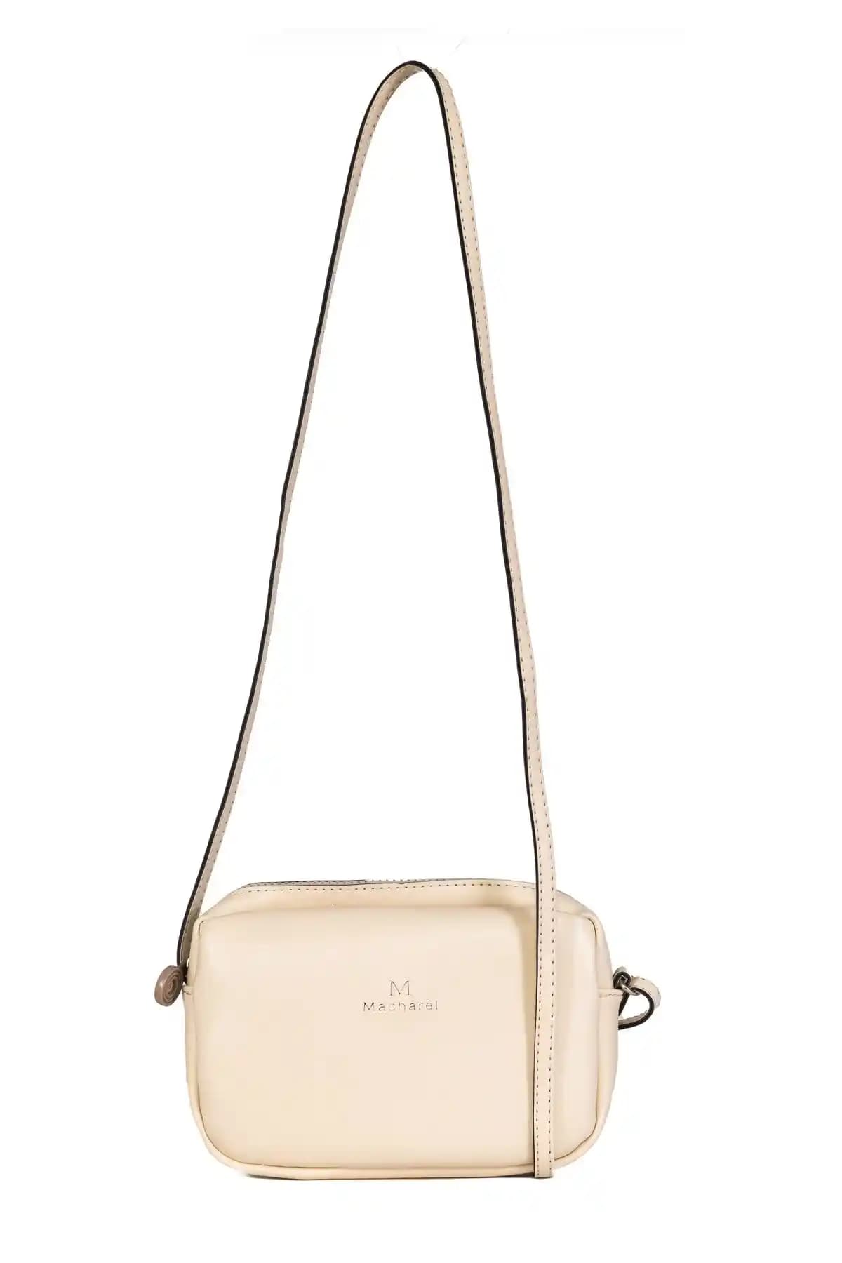 Atmospherebsc Kadın Mini Urban Çapraz Askılı Fermuarlı Suni Deri Çanta