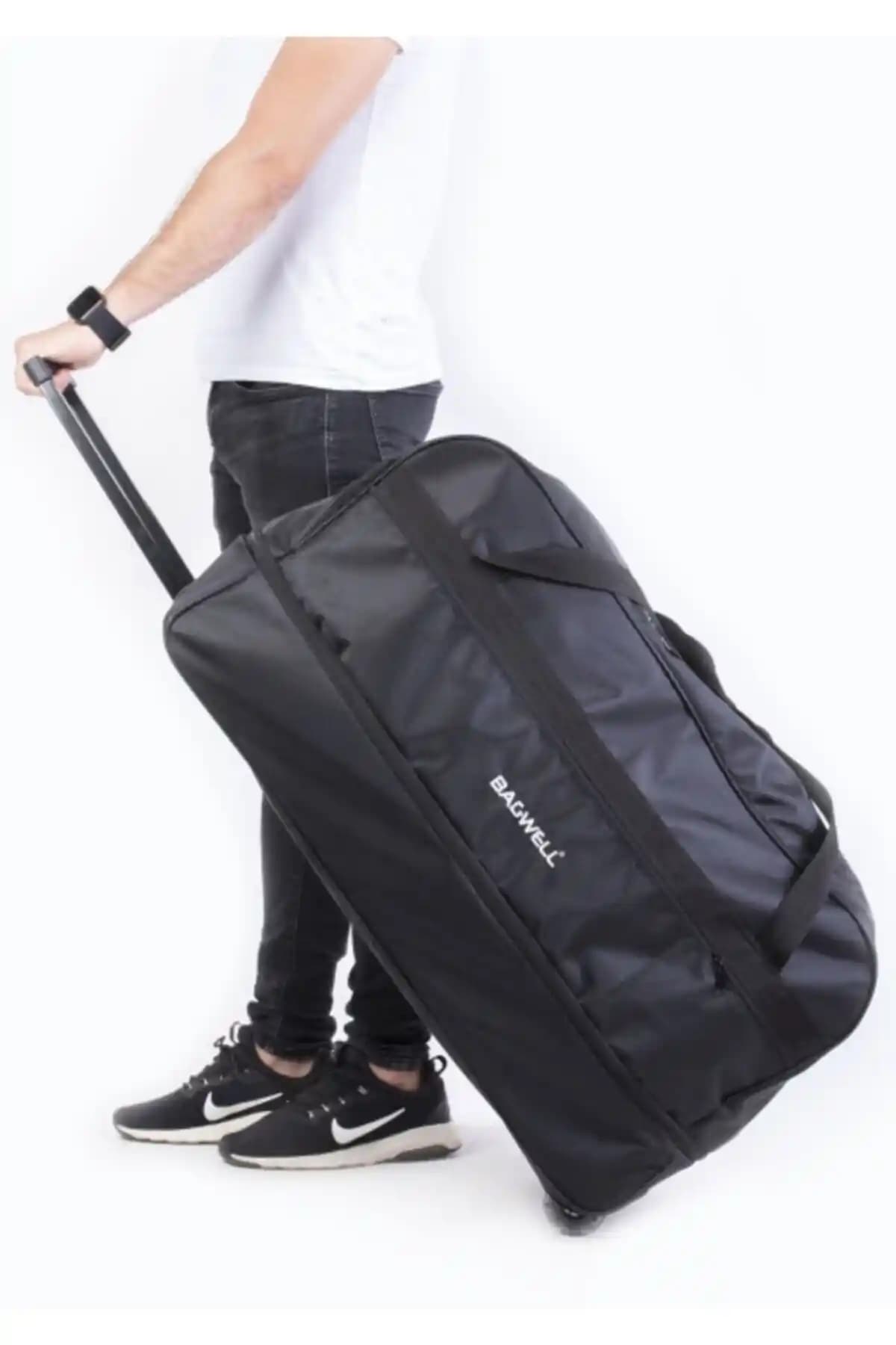 BAGWELL 3 Tekerlekli Körüklü Büyük Boy Valiz: Dayanıklı ve Şık Seyahat Arkadaşı