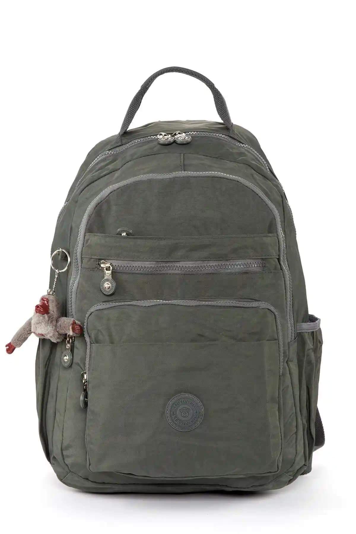 BAGzy Krinkıl Su Geçirmez Kumaş Unisex Okul Sırt Çantası: Dayanıklı ve Şık Tasarım