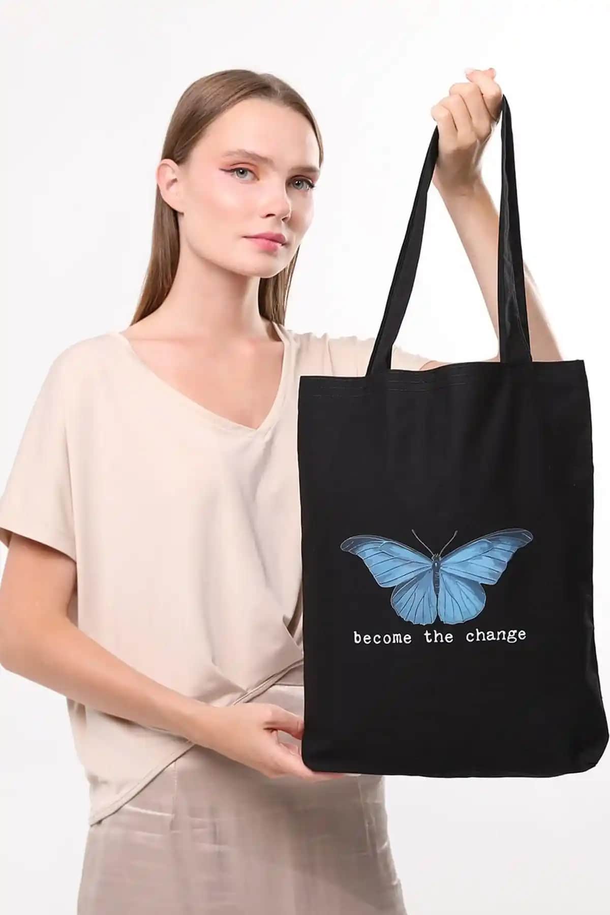 Çınar Bez Çanta Siyah Kanvas: Şık ve Sürdürülebilir Günlük Çanta Seçenekleri