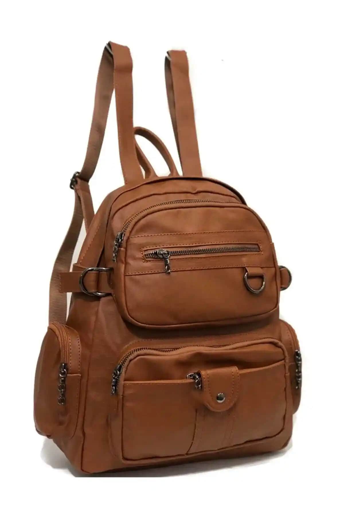 Eliza Çok Gözlü Kadın Sırt Çantası: Şık ve Fonksiyonel Tasarım Özellikleri