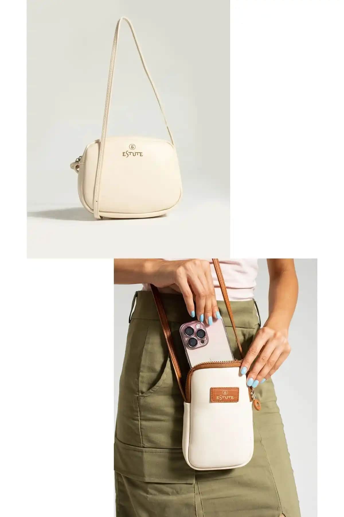 ESTUTE 2'li Paket Telefonluk ve Urban Çanta: Şık ve Çok Amaçlı Günlük Kullanım