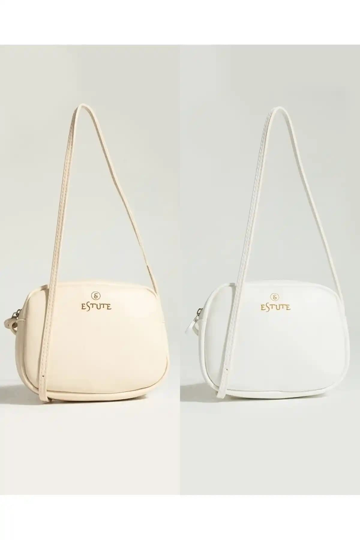 ESTUTE Kadın 2'li Paket Çanta Seti Şık ve Dayanıklı Günlük Kullanım İçin