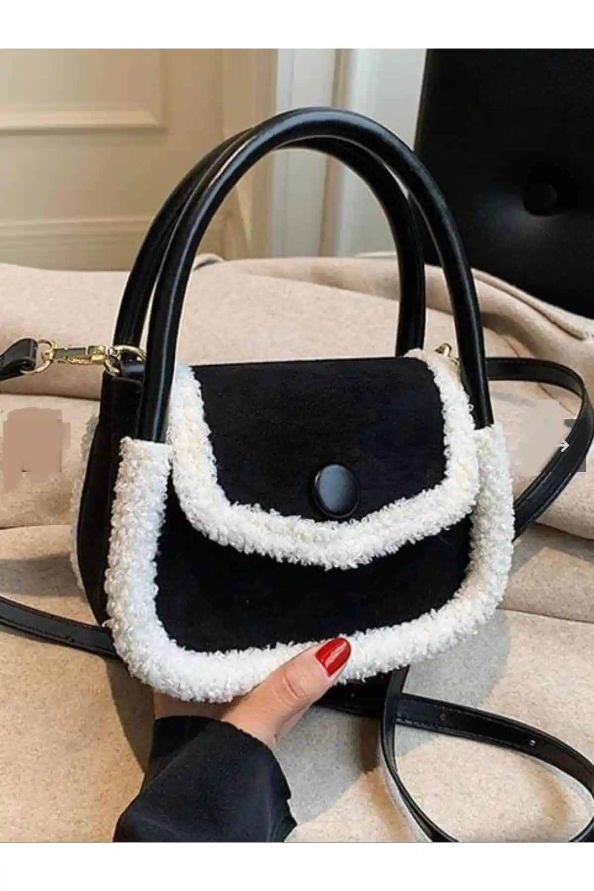 Katusa STD Nubuk Siyah Askılı Çanta Günlük Kullanım İçin Şık ve Pratik Bir Aksesuar