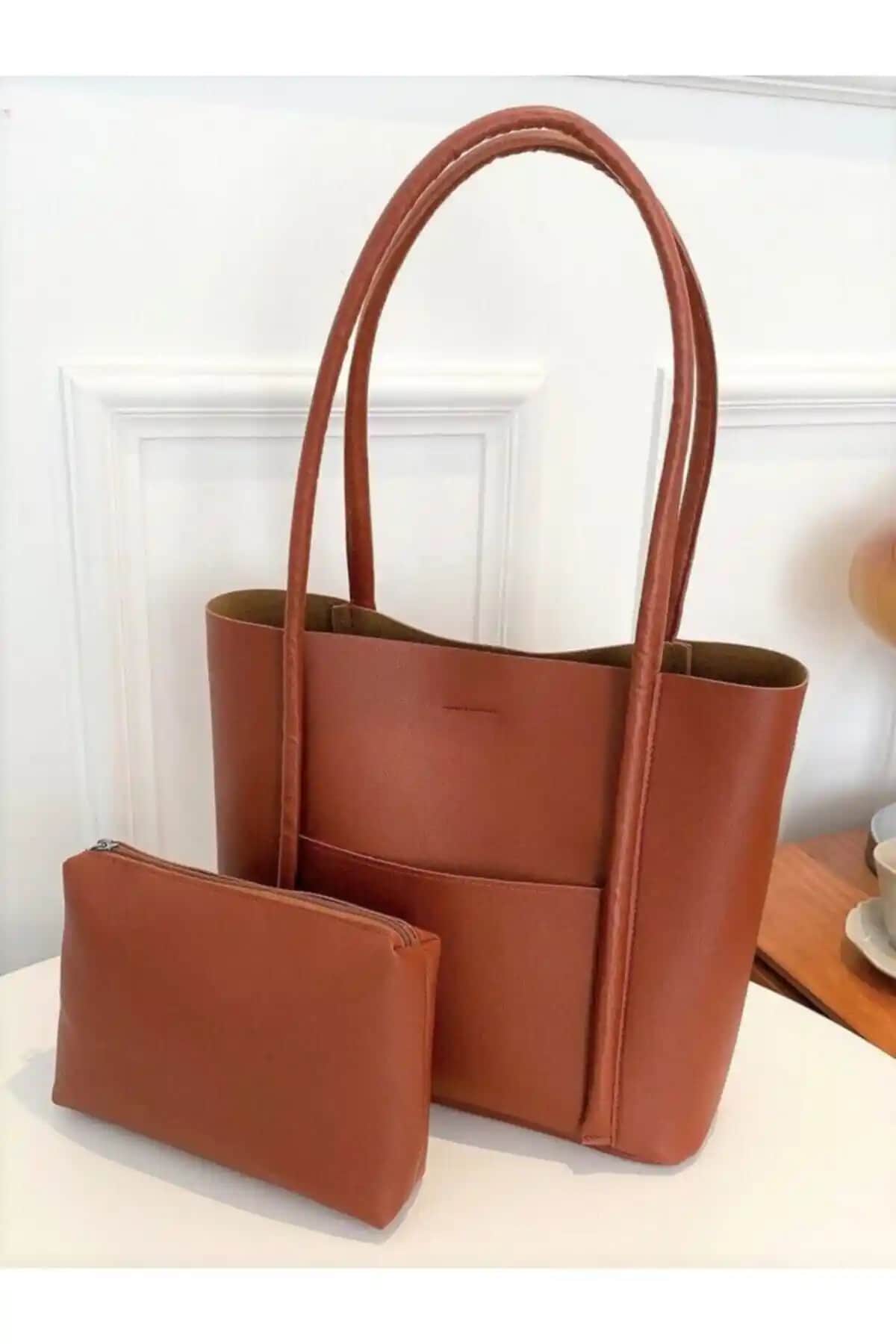 Katusa STD Taba Yavrulu Omuz Çantası Günlük Kullanım ve Şıklık İçin Uygun Tasarım