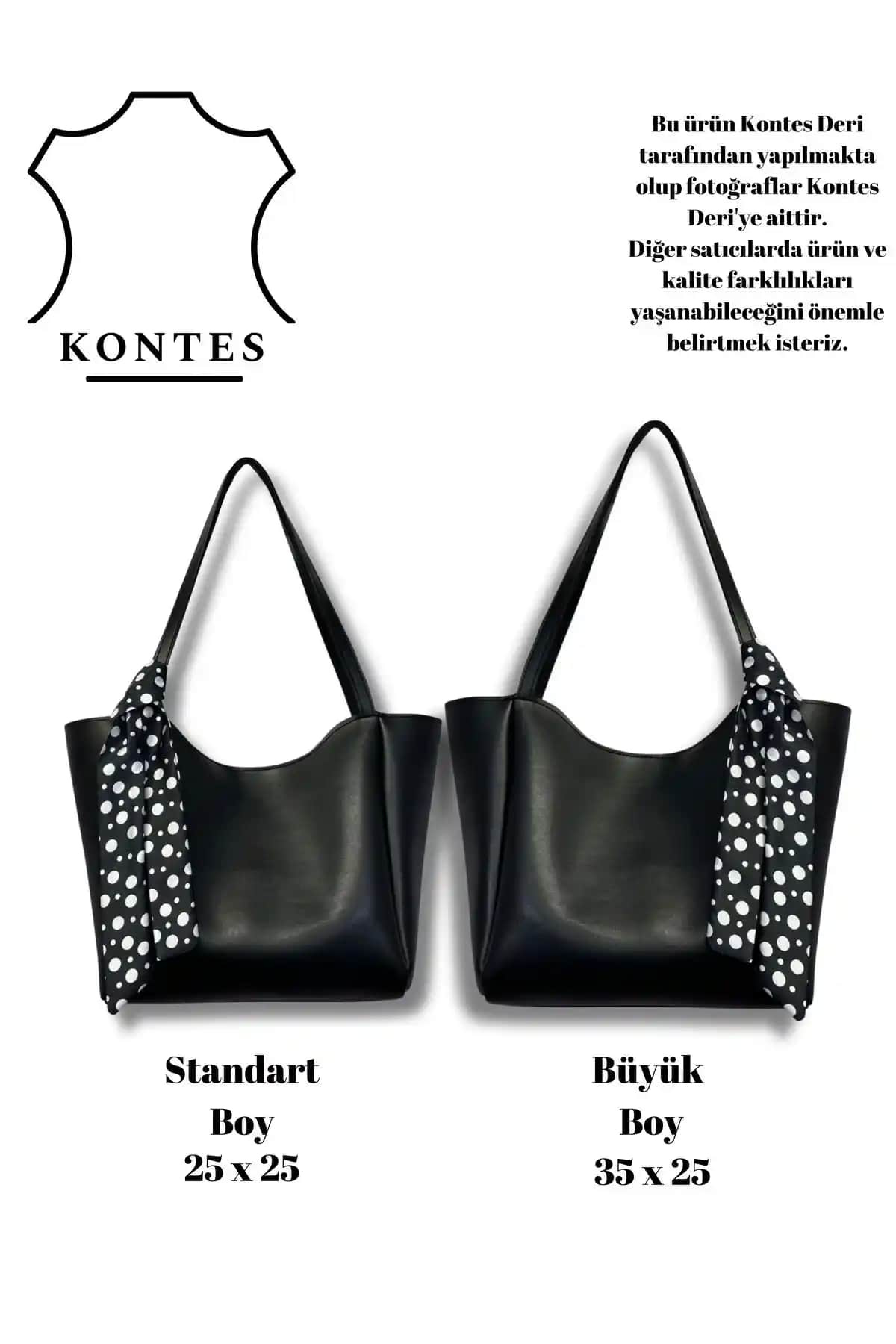 Kontes Kadın Fularlı Fermuarlı ve Çıtçıt Kapamalı Shopper El ve Omuz Çantası Özellikleri ve Kullanım Avantajları