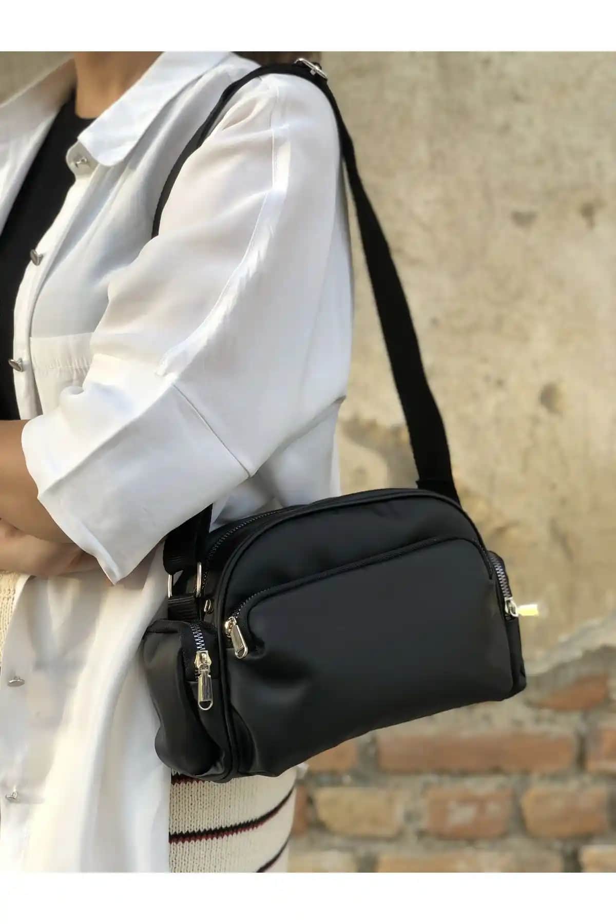 Lebina Bol Gözlü ve Shaka Siyah U4 Çapraz Omuz Çantası Karşılaştırması