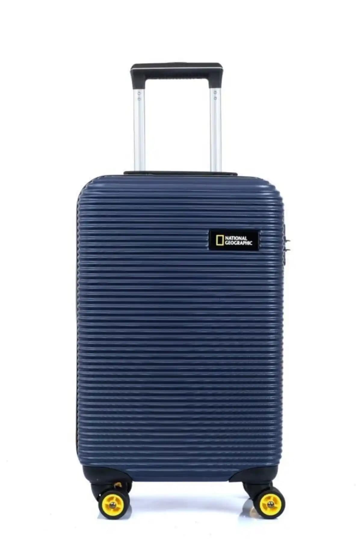 National Geographic Orta Boy Valiz Abs Lacivert Şıklık ve Fonksiyonellik Sunar