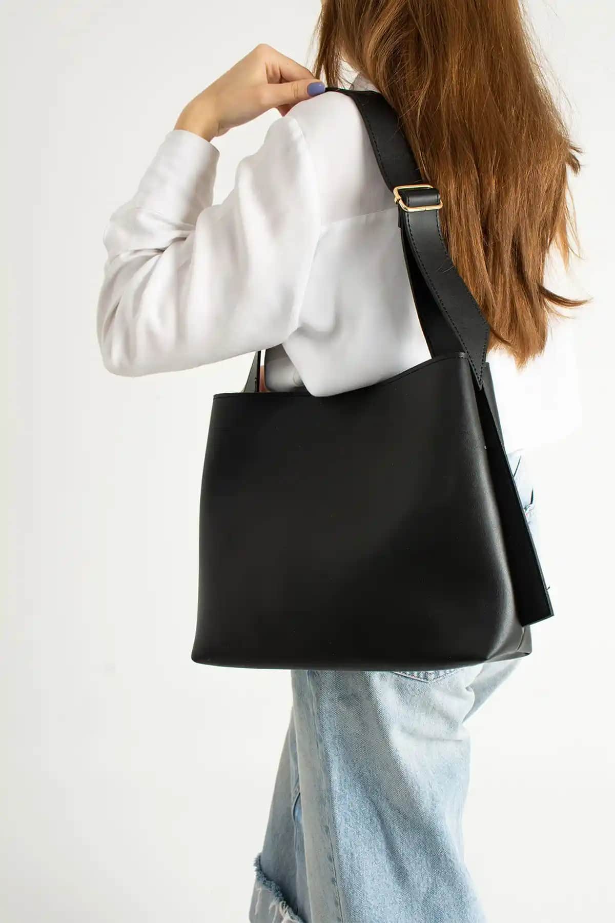 NBİBAGS Kadın Yavrulu Yumuşak Shopper Çanta Günlük ve Şık Kullanım İçin İdeal