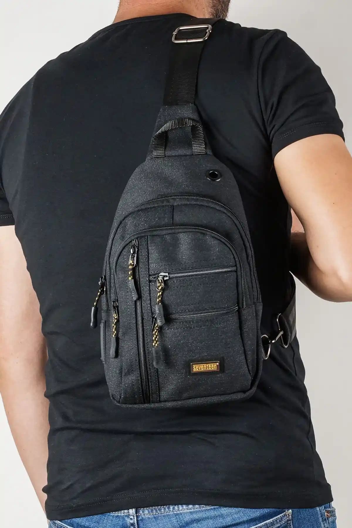 SEVENTEEN Kanvas Çapraz Sırt ve Omuz Çantası: Şık ve Dayanıklı Günlük Aksesuar