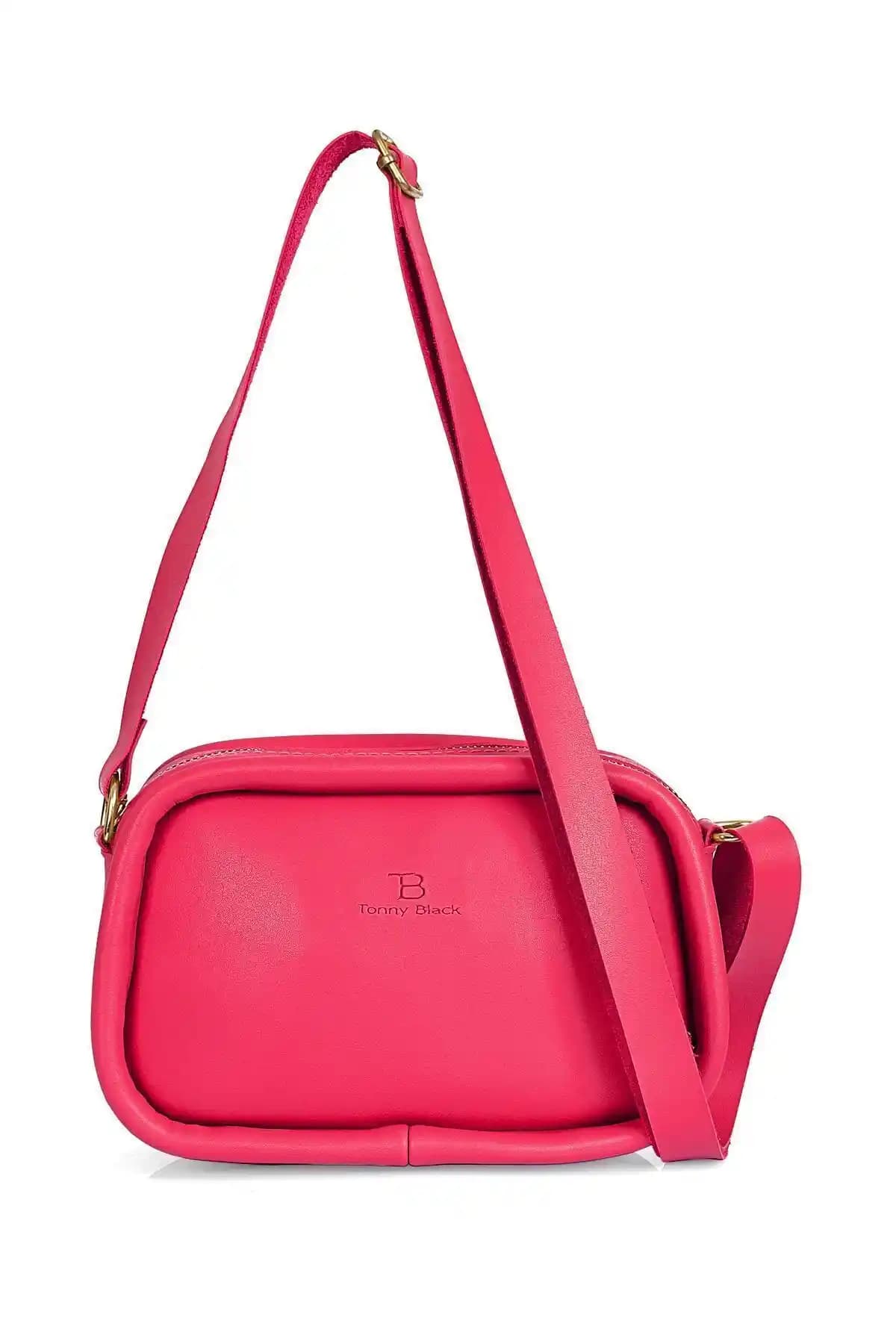 Tonny Black Orijinal Kadın Mini Çanta Yumuşak Deri ve Çapraz Askılı Tasarım