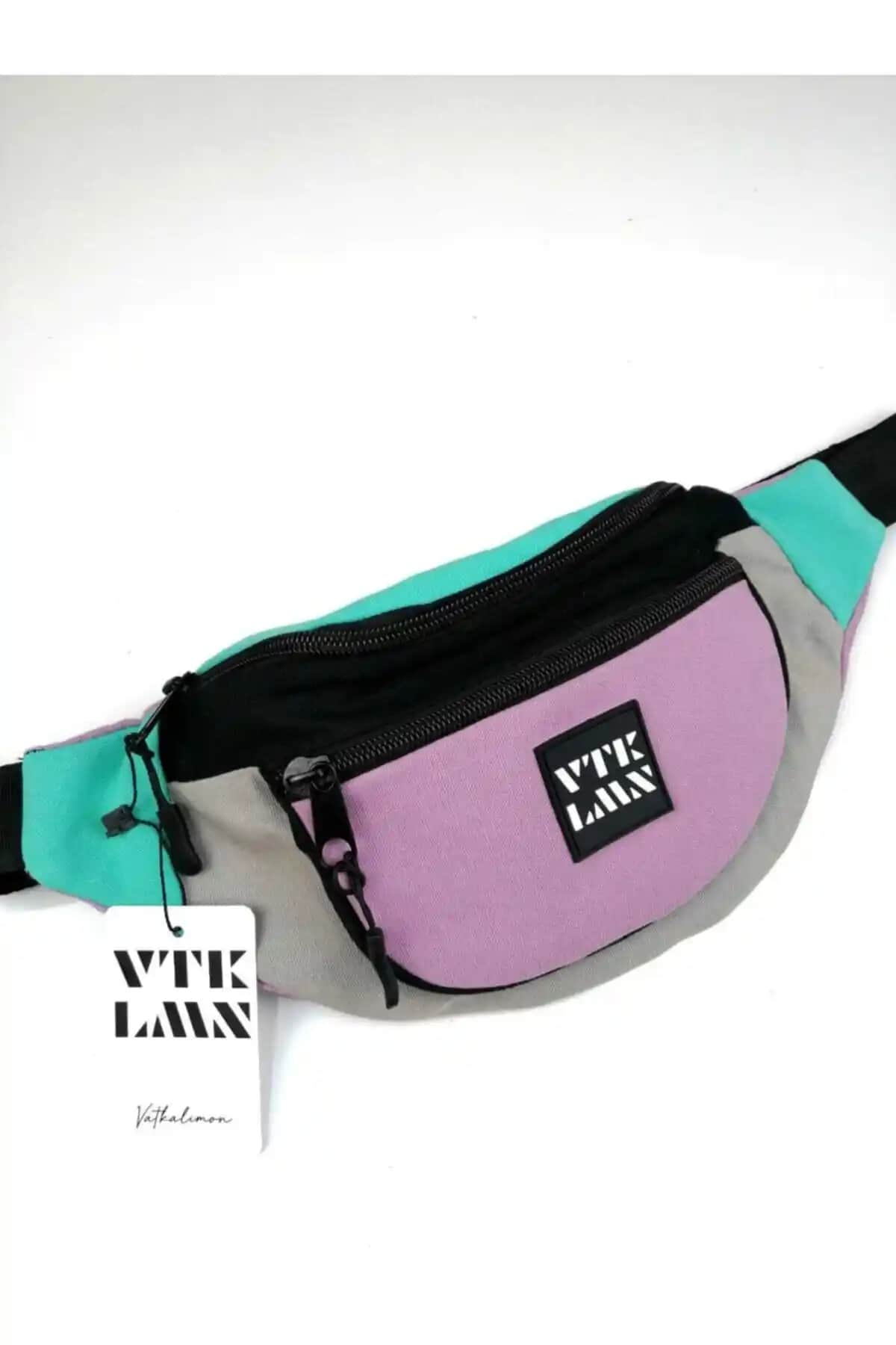 Vatkalimon Renkli Unisex Omuz ve Bel Çantası Günlük Kullanım İçin Şık ve Dayanıklı Tasarım