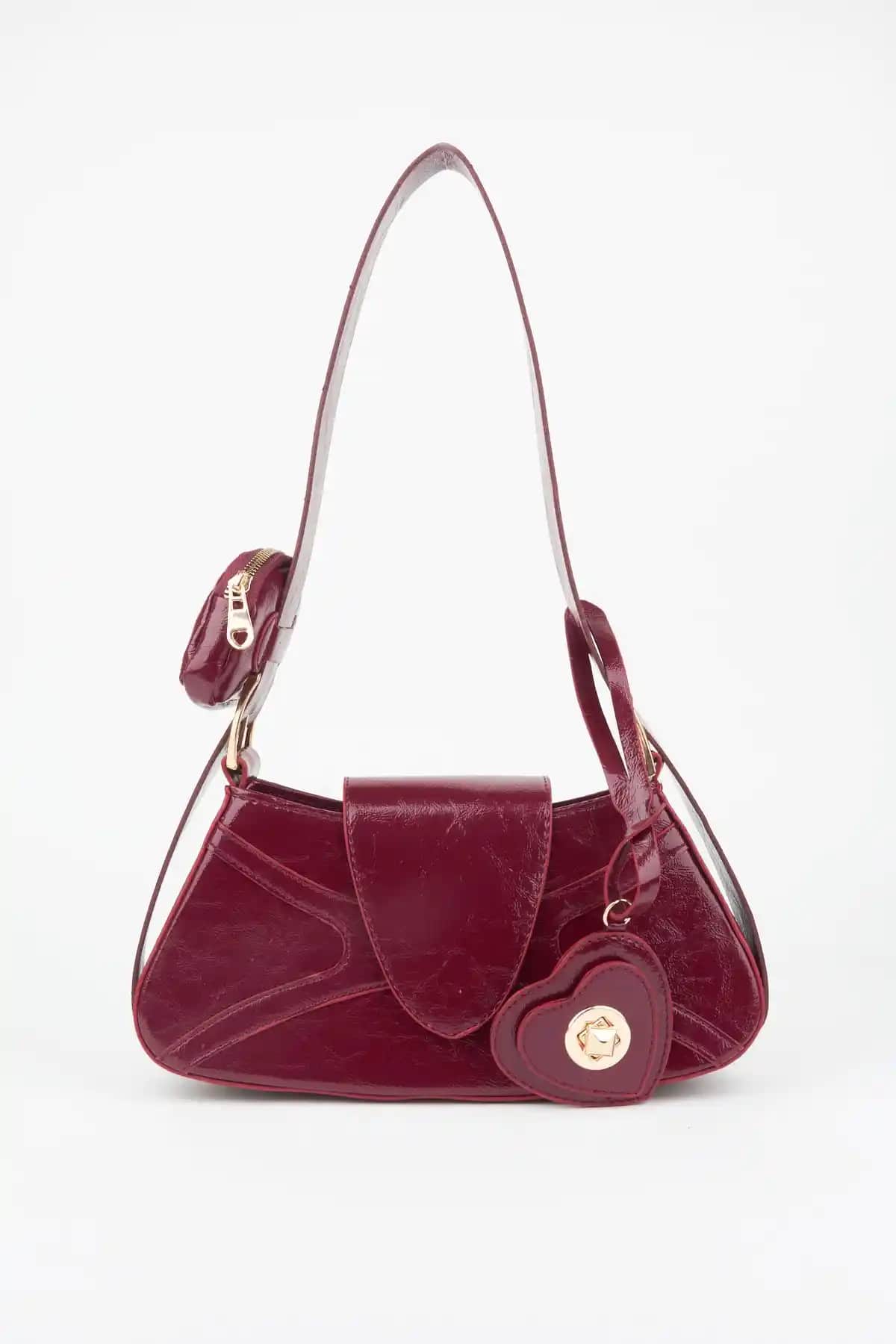 Vivaq Kadın Bordo Baget Cüzdan: Şıklık ve Kullanışlılık Sunan Tasarım