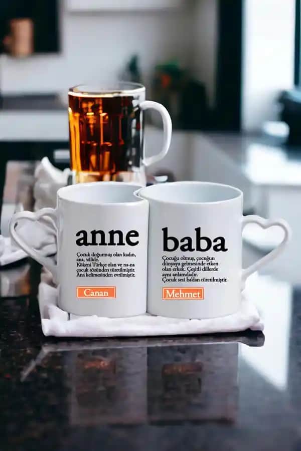 Baba Yazılı Kupalar ile Sevginizi En Anlamlı ve Şık Şekilde Gösterin