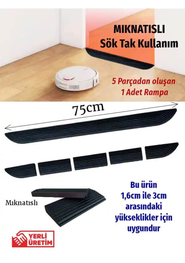 Robot Süpürge Eşik Rampası Seçenekleri ve Temizlikte Yeni Çözümler