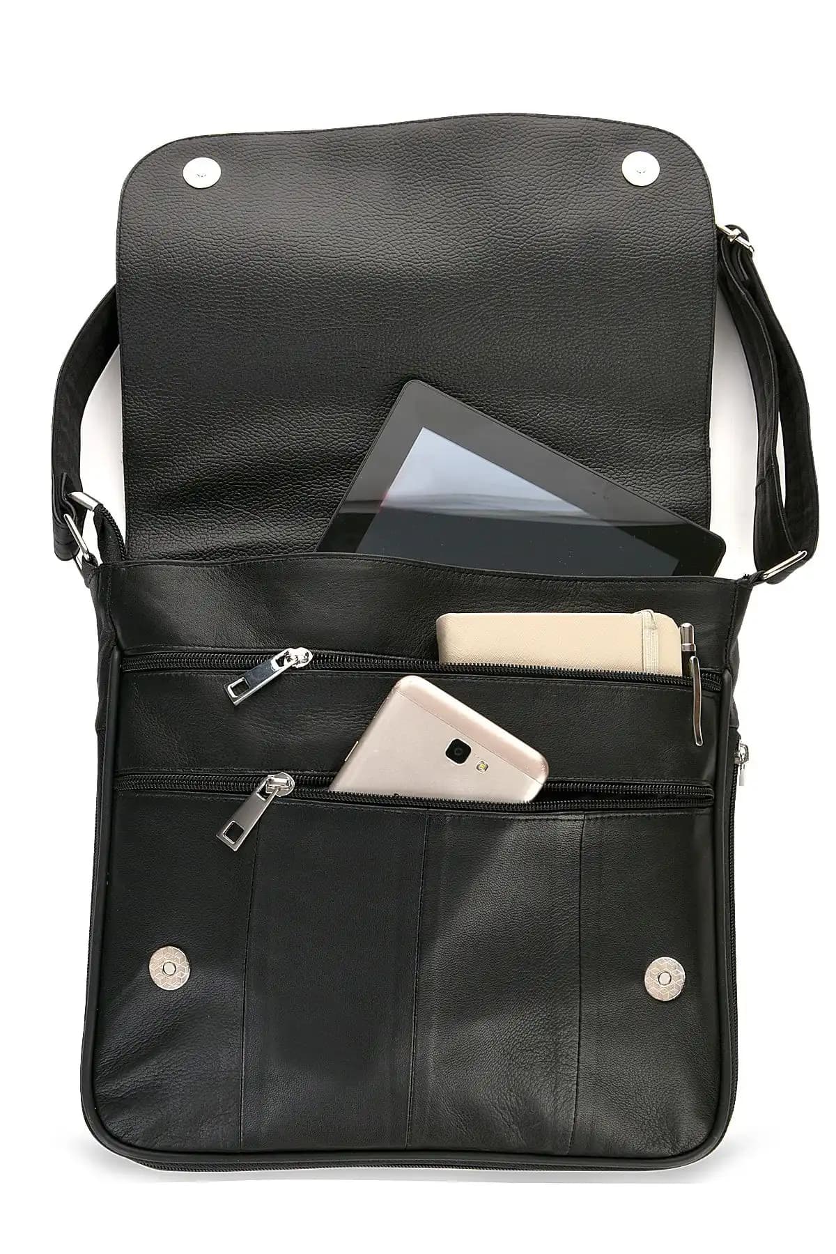 Fubileather Hakiki Deri Çanta Karşılaştırması: Körüklü Postacı ve Çok Gözlü Askılı Modeller 1