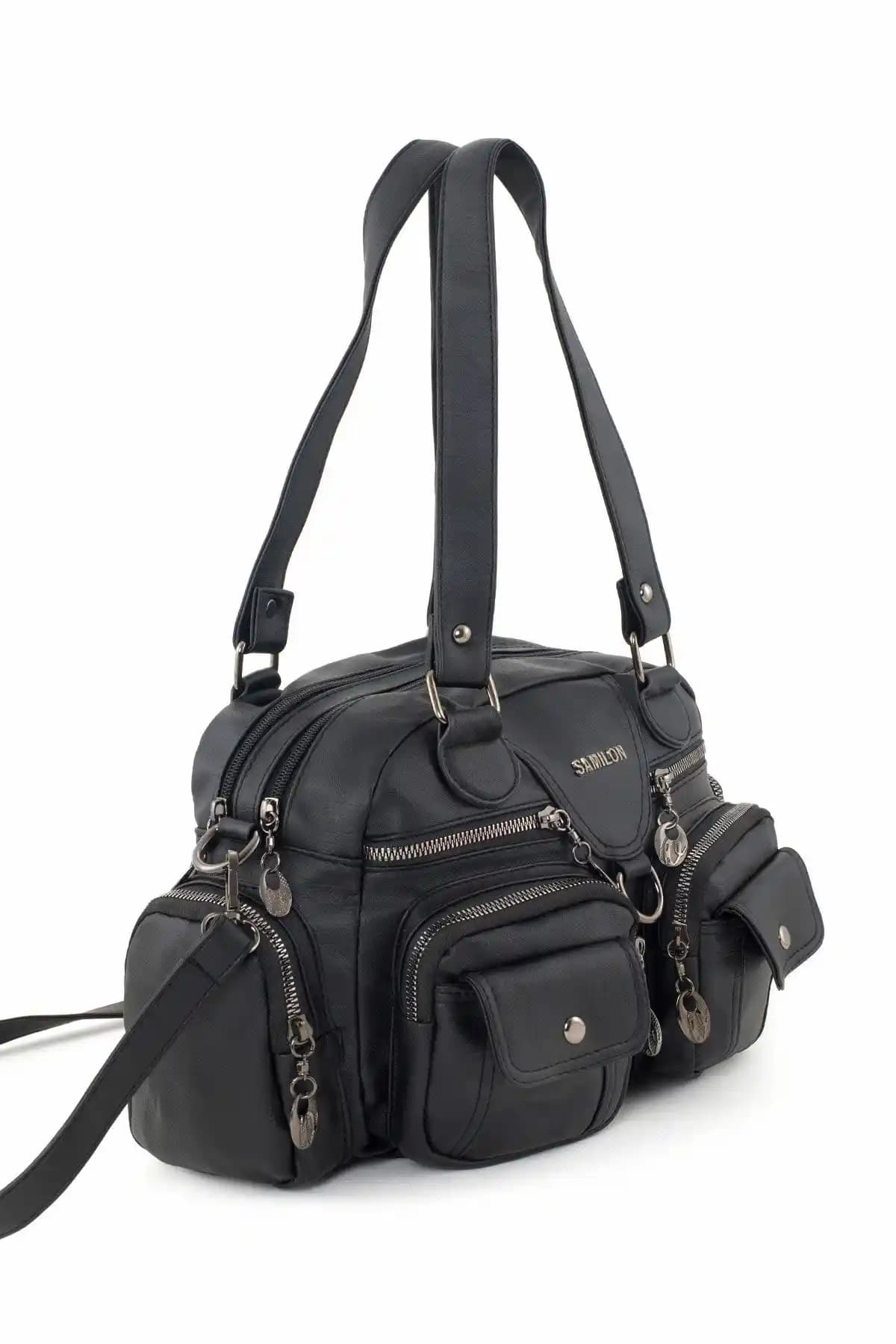 Samılon ve Smurne Siyah Yıkama Deri Çantaların Detaylı Karşılaştırması