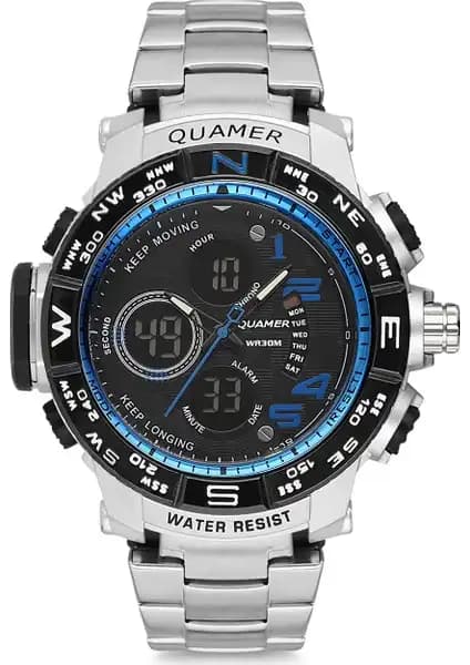 Essida QMR1001-02 ve Smael S1545 Haki Erkek Kol Saatleri Karşılaştırması 1