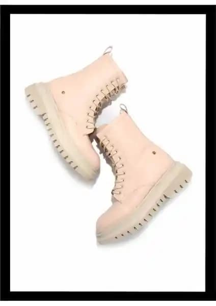 Bambi Bej Kadın Bot ve Bootie Modelleri Şıklık ve Konforu Bir Arada Sunar