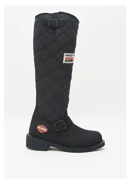 Harley Davidson Laconia Hi 646 Kadın Nubuk Deri Çizme 2024 Kış Sezonu İçin Dayanıklı ve Şık Tasarım