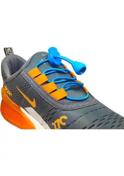 Mater Mavi Akıllı Kilitli Elastik Ayakkabı Bağcıkları: Pratik ve Dayanıklı Çözüm