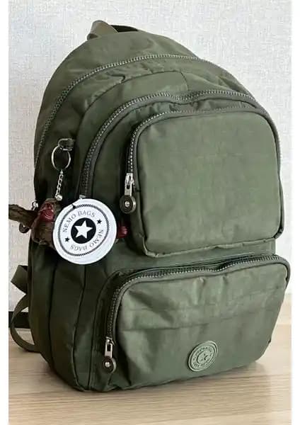 Nemo Group Haki Orta Boy Sırt Çantası: Dayanıklı ve Şık Tasarım Özellikleri