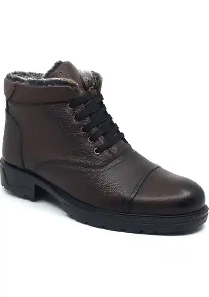 Taşpınar Erkek Günlük Kışlık Deri Bot: Şıklık ve Dayanıklılığın Buluşması Türkiye Menşeli