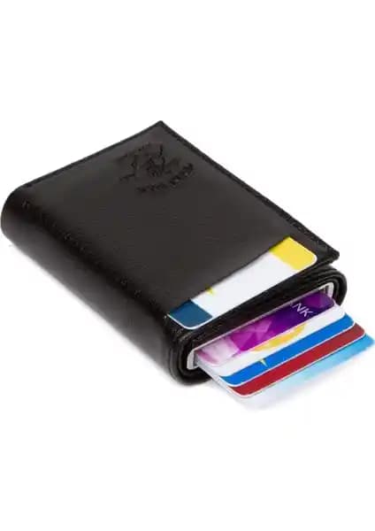 Yeni Kadın Mekanizmalı Kartlık ve Cüzdan Şık ve Fonksiyonel Tasarımıyla Günlük Kullanım İçin