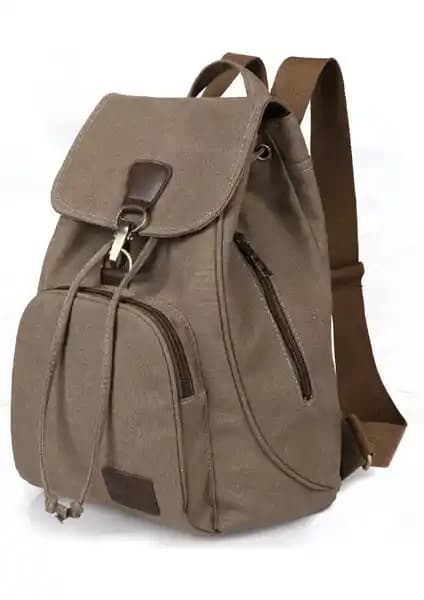 Yongtai Bayanlar Vintage Kanvas Sırt Çantası: Şık ve Fonksiyonel Günlük Kullanım Çözümü