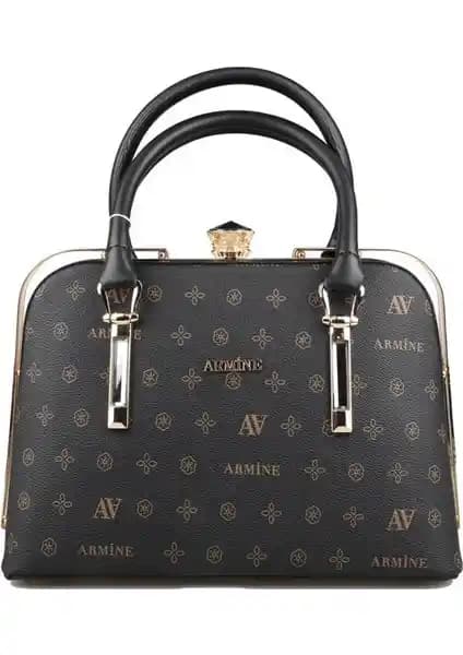 Armine 339 Siyah Baskılı ve Armine 395 Kadın Çantası Karşılaştırması