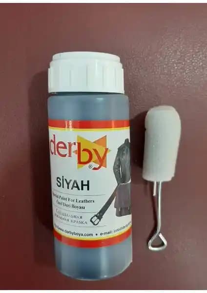 Derby Siyah Deri Mont ve Deri Boyası Cilası Seti Karşılaştırması