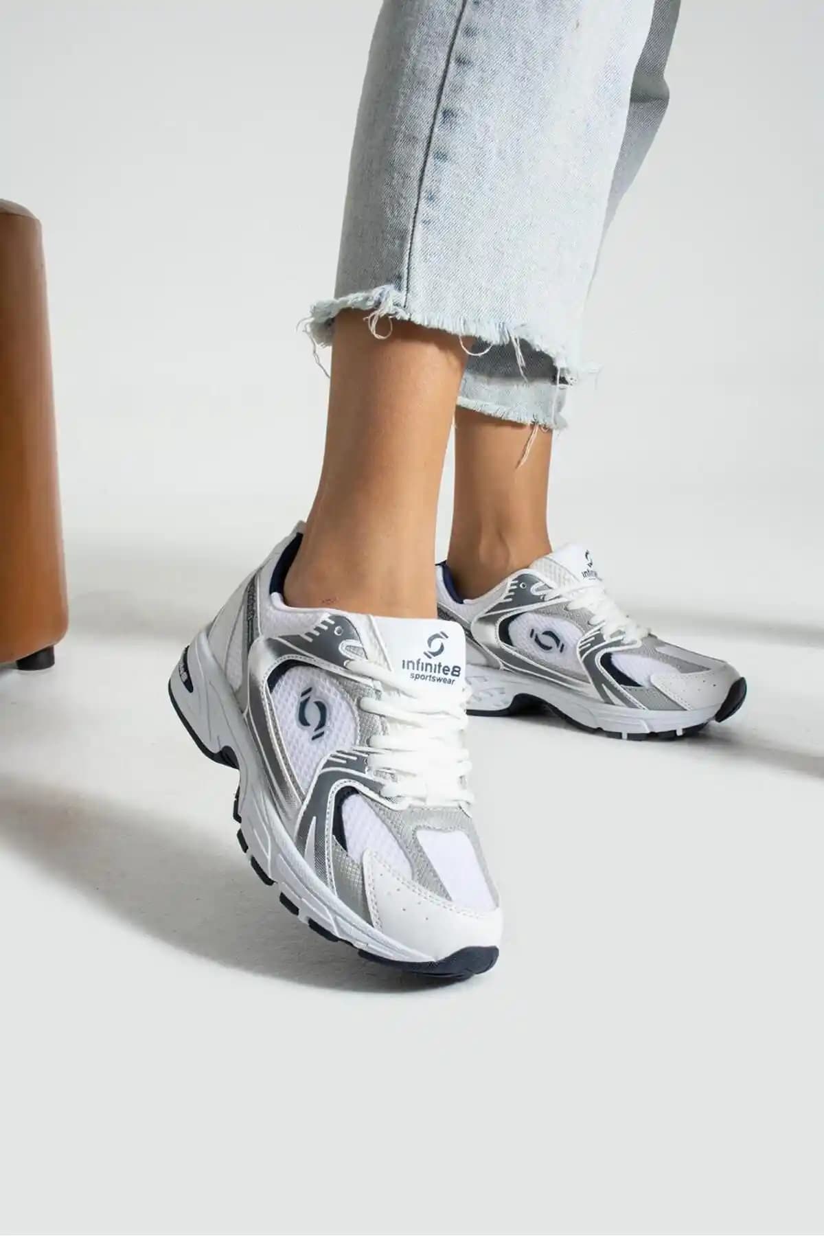 Infinite8 530 Kadın Erkek Unisex Orthopedic Spor Ayakkabısı Günlük Konfor ve Şıklık İçin