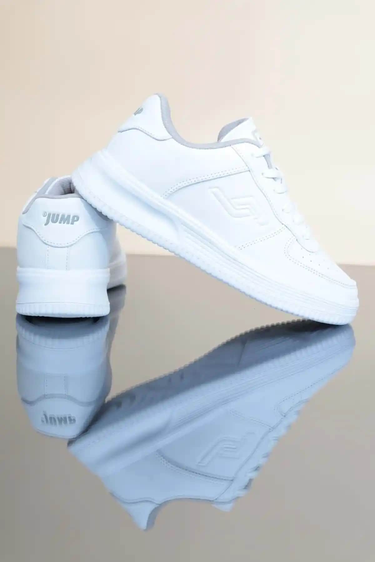 Jump Unisex Beyaz Orthopedic Sneakers - Şıklık ve Konforu Bir Arada Sunan Model