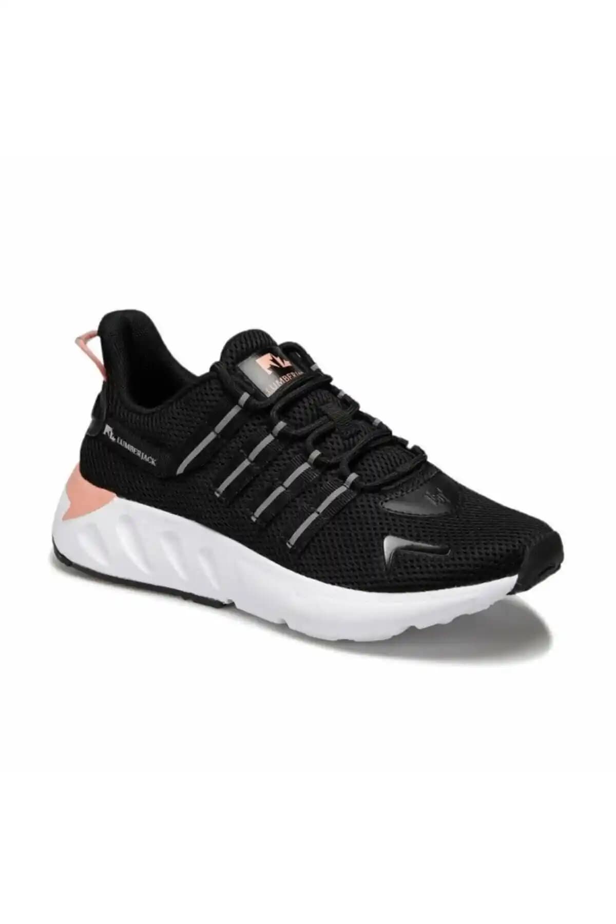 Lumberjack Siyah Kadın Koşu Ayakkabısı: Şık ve Konforlu Spor Ayakkabısı