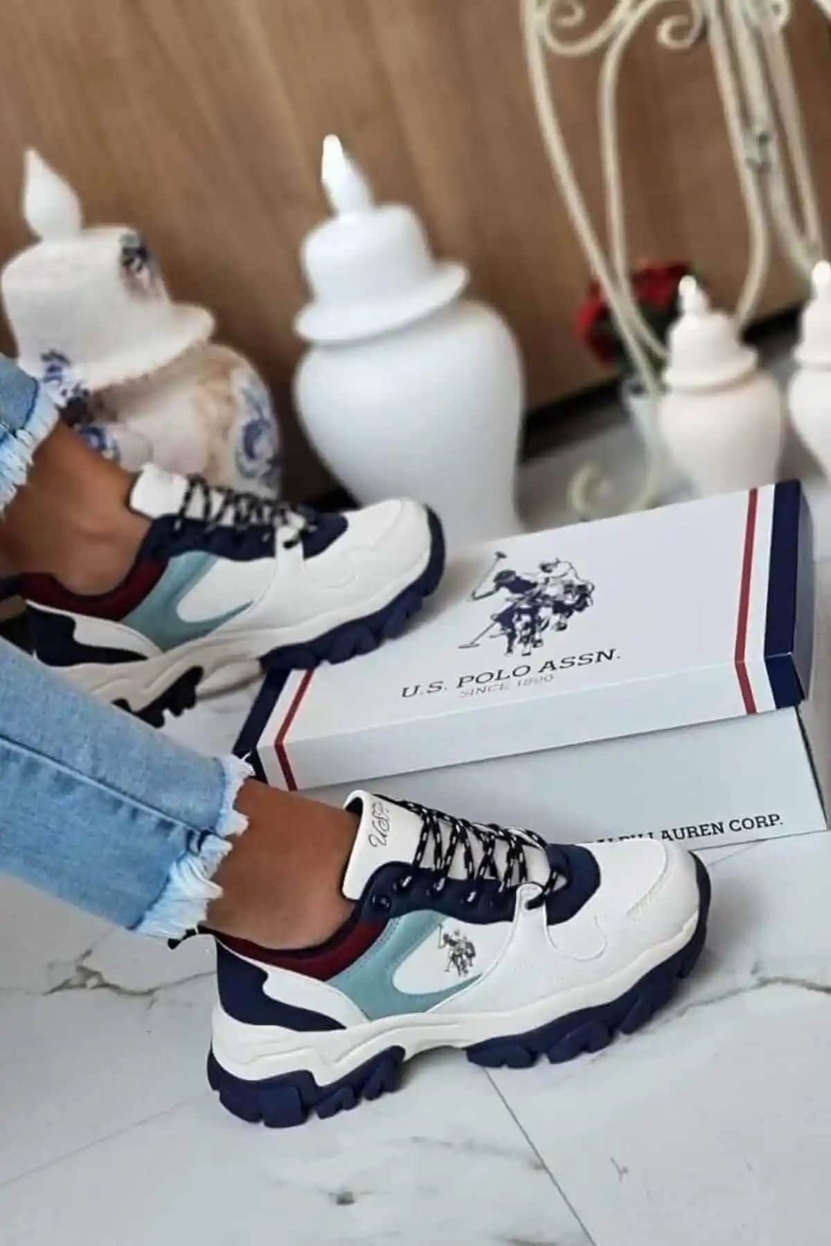 U.S. Polo Assn. Kadın Günlük Spor Ayakkabı: Şık, Konforlu ve Dayanıklı Tasarım