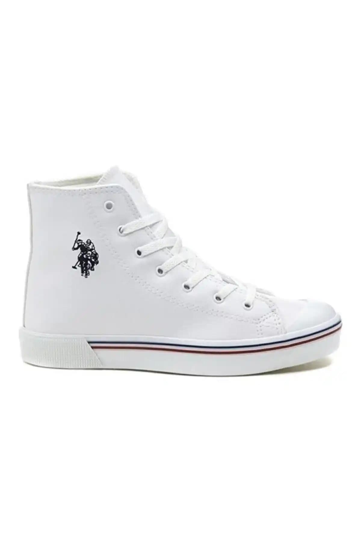 U.S. Polo Assn. Penelope 2pr Beyaz Kadın Spor Ayakkabısı Günlük Kullanım İçin Uygun