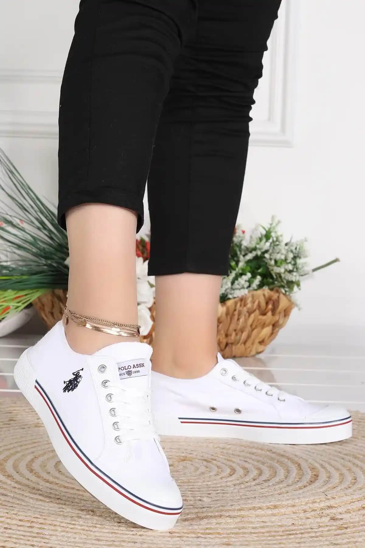 U.S. Polo Assn. Penelope Günlük Kadın Spor Ayakkabısı Şık ve Konforlu Tasarım