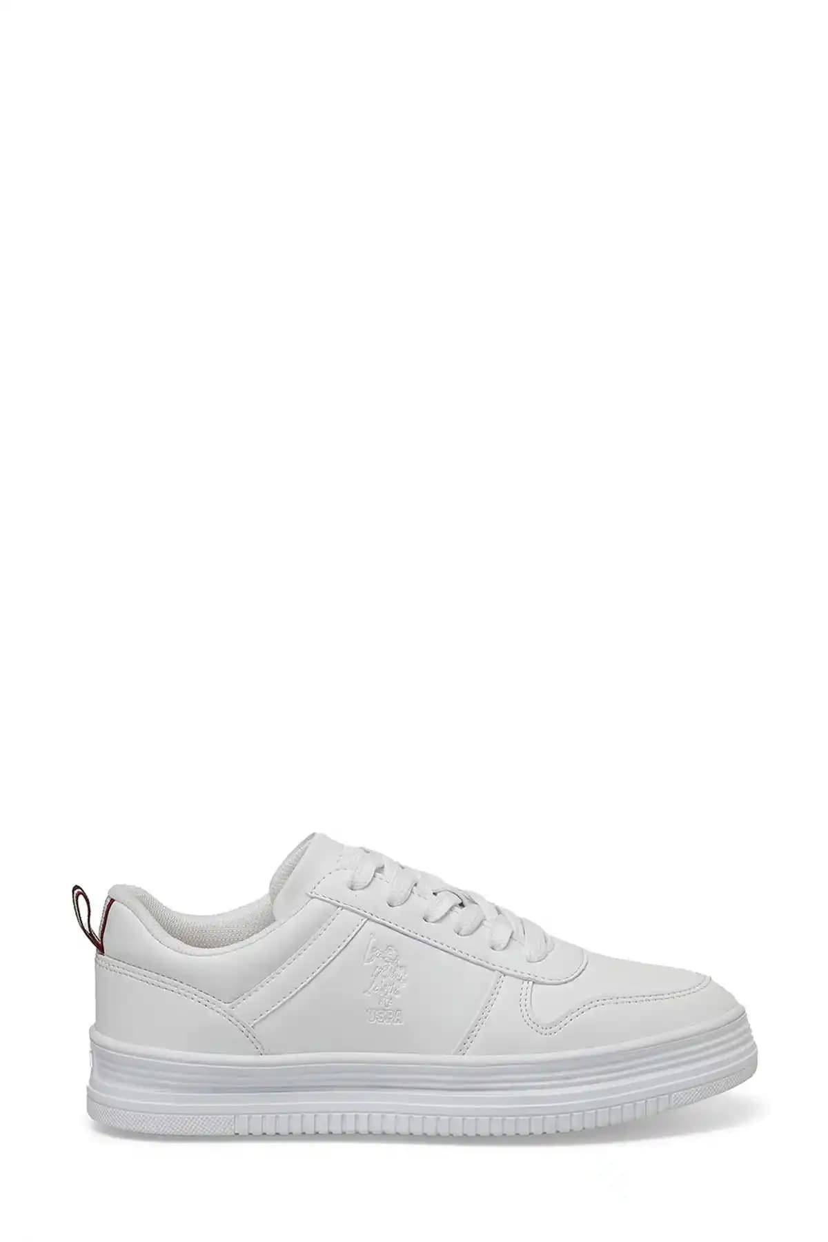 U.S. Polo Assn. SURI 4FX Beyaz Kadın Sneaker: Şık ve Konforlu Günlük Ayakkabı Seçeneği
