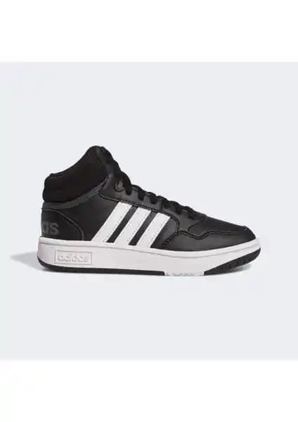 Adidas GW0402 Hoops Mid Shoes Çocuklar İçin Şık ve Dayanıklı Spor Ayakkabısı