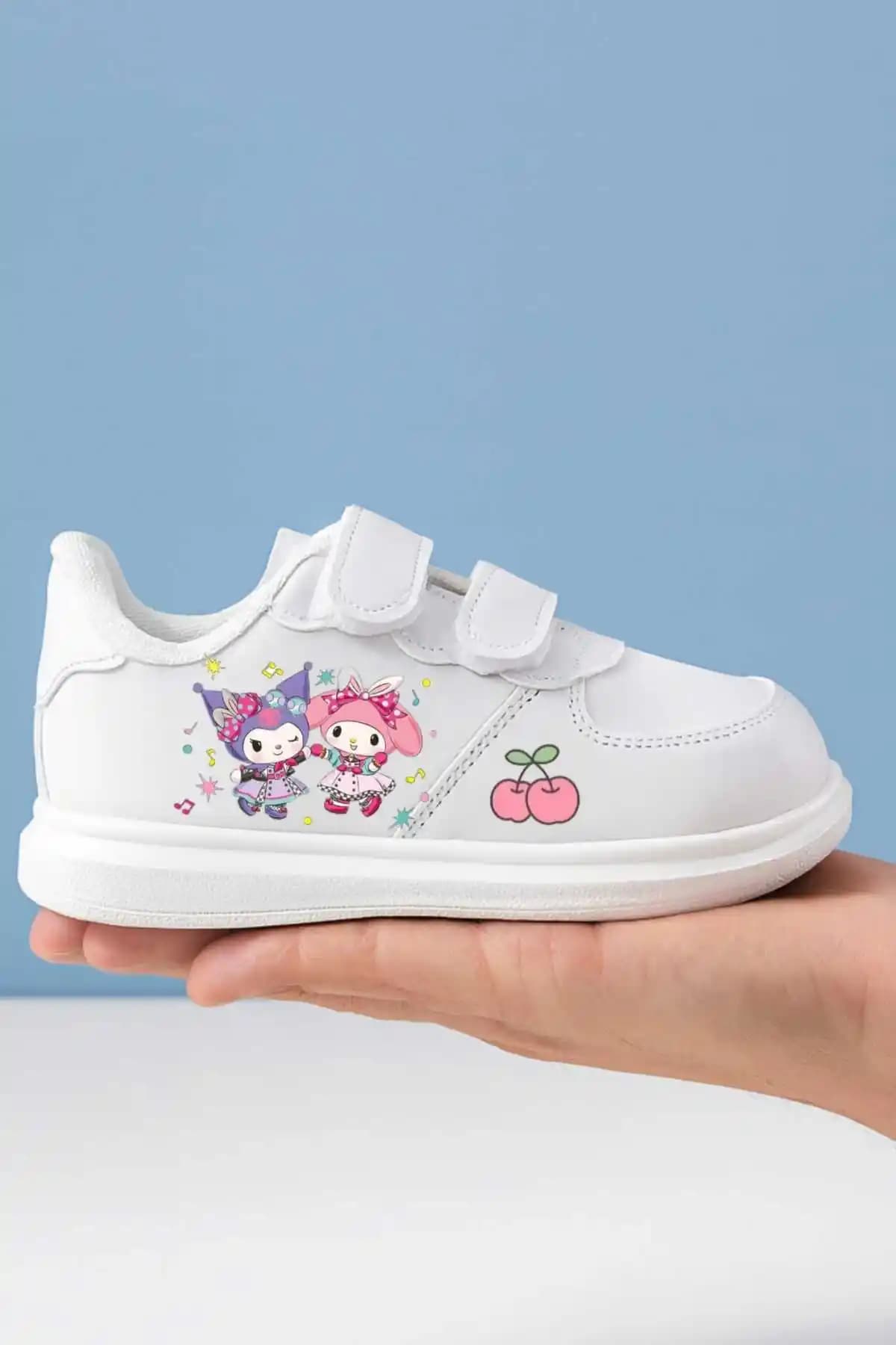 Amazoondesing Tatlı Cute Cromi Melodi Baskılı Çocuk Sneakersi Günlük Kullanım İçin Uygun