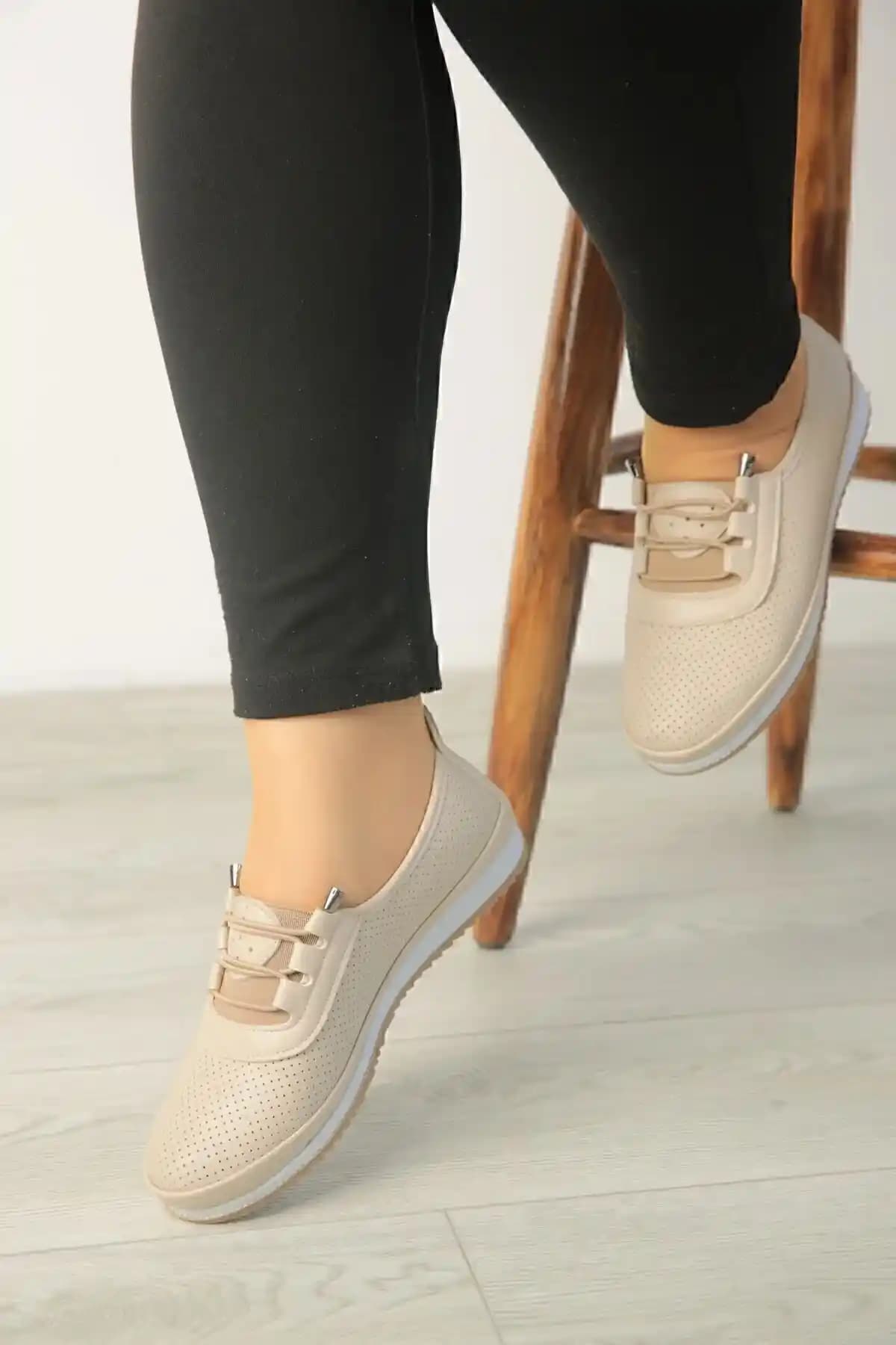 ASL SHOES STORE Ortopedik Tabanlı Günlük Kadın Babetleri Şık ve Konforlu Tasarım