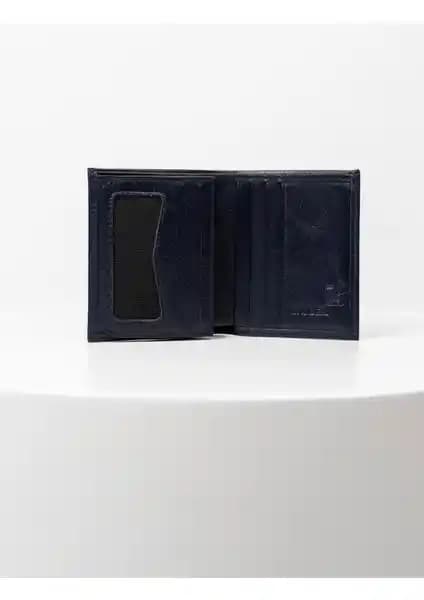 Bayderi Deri Kibar Lacivert Erkek Cüzdanı: Şıklık ve Güvenlik Sunan Modern Tasarım