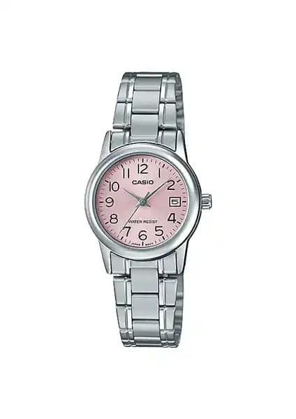 Casio LTP-V002D-4BUDF Kadın Zarif ve Dayanıklı Metal Kordonlu Saat Özellikleri
